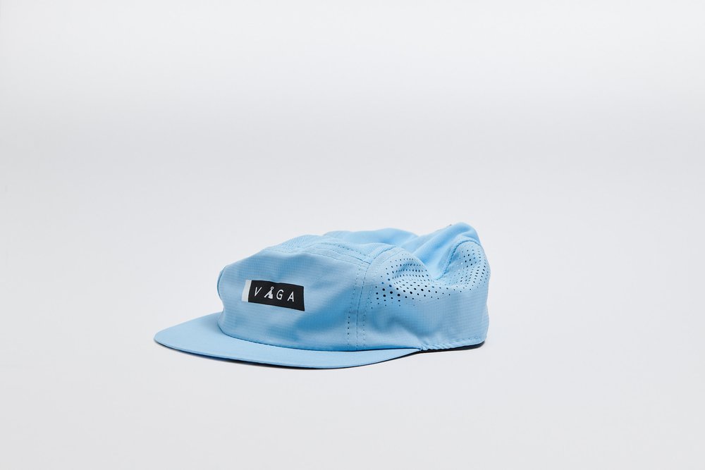 Casquette Feather Racing – Neon Blue / Black