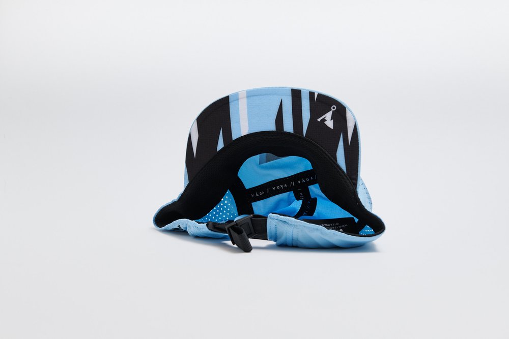 Casquette Feather Racing – Neon Blue / Black